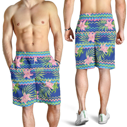 Lily Pattern Print Design LY015 Mens Shorts