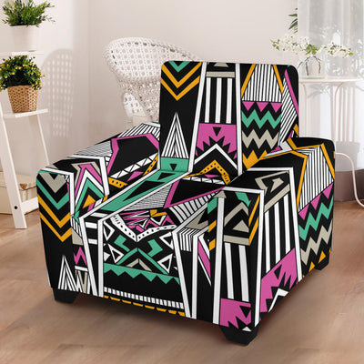 Tribal Aztec Triangle Armchair Slipcover