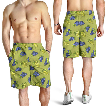 Grape Pattern Print Design GP08 Mens Shorts