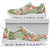 Bird Of Paradise Pattern Print Design BOP08 Sneakers White Bottom Shoes