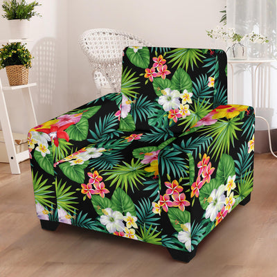 Hibiscus Hawaiian flower tropical Armchair Slipcover