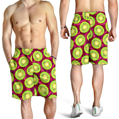 Kiwi Pattern Print Design KW05 Mens Shorts