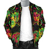 lotus Boho Pattern Print Design LO09 Men Bomber Jacket