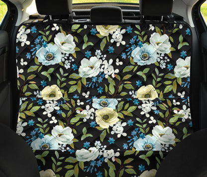 Anemone Pattern Print Design AM03 Rear Dog  Seat Cover