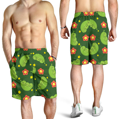 Peas Pattern Print Design A01 Mens Shorts