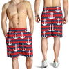 Nautical Pattern Print Design A05 Mens Shorts