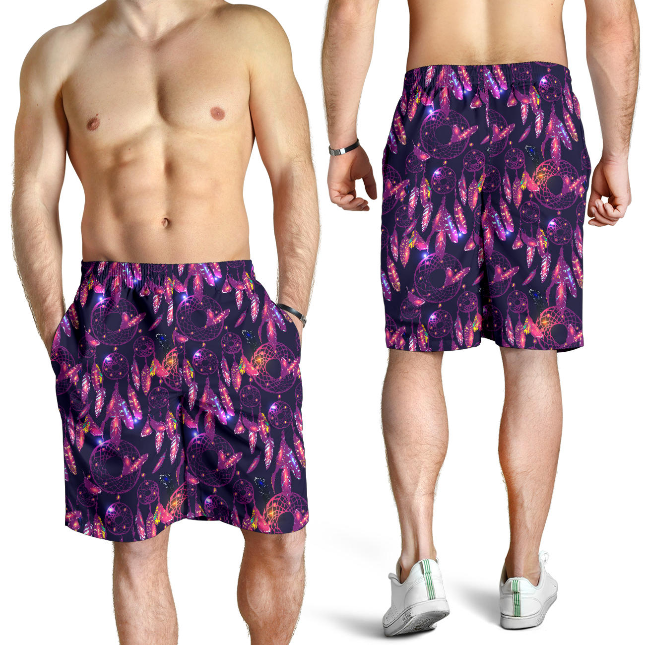 Dream catcher neon Mens Shorts