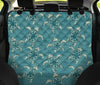 Sea Turtle Pattern Print Design T02 Rear Dog  Seat Cover