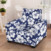 Hibiscus Pattern Print Design HB012 Armchair Slipcover