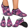 Purple Butterfly Leopard Aqua Water Shoes