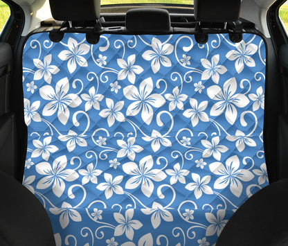 Hibiscus Pattern Print Design HB09 Rear Dog  Seat Cover