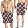 sugar skull Floral Pattern Mens Shorts