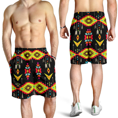 Native Pattern Print Design A05 Mens Shorts