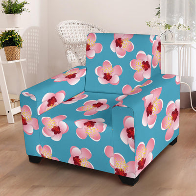 Cherry Blossom Pattern Print Design CB09 Armchair Slipcover