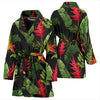 Bird Of Paradise Pattern Print Design BOP010 Women Bathrobe