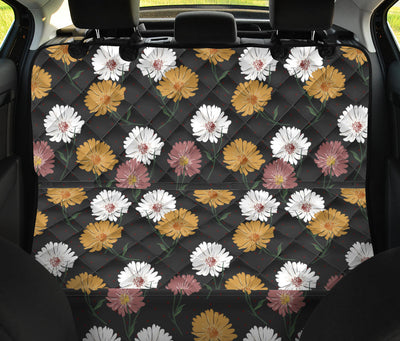 Daisy Pattern Print Design DS04 Rear Dog  Seat Cover