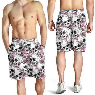 Cherry Blossom Pattern Print Design CB03 Mens Shorts