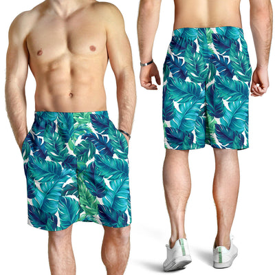 Brightness Tropical Palm Leaves Mens Shorts