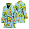 Avocado Pattern Print Design AC09 Women Bathrobe