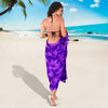 Amaryllis Pattern Print Design AL03 Sarong Pareo Wrap