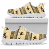 Horse Pattern Prnt Sneakers White Bottom Shoes