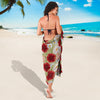 Gerberas Pattern Print Design GB07 Sarong Pareo Wrap