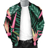 Bird Of Paradise Pattern Print Design BOP03 Men Bomber Jacket