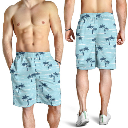 Palm Tree Pattern Print Design PT04 Mens Shorts