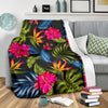 Bird Of Paradise Pattern Print Design BOP014 Fleece Blanket