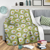 Daisy Pattern Print Design DS06 Fleece Blanket