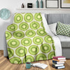 Kiwi Pattern Print Design KW02 Fleece Blanket