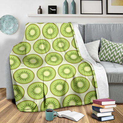 Kiwi Pattern Print Design KW02 Fleece Blanket