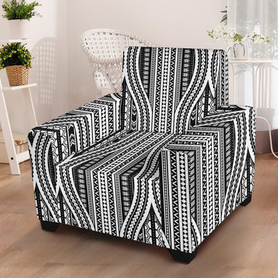 Polynesian Tribal Style Armchair Slipcover