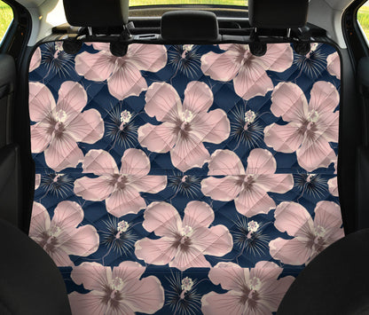 Plumeria Pattern Print Design PM018 Rear Dog  Seat Cover