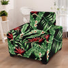 Bird Of Paradise Pattern Print Design BOP05 Armchair Slipcover