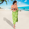 Cucumber Pattern Print Design CC04 Sarong Pareo Wrap