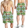 Tiki Wood Island Mens Shorts