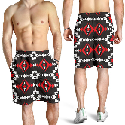 Navajo Pattern Print Design A02 Mens Shorts