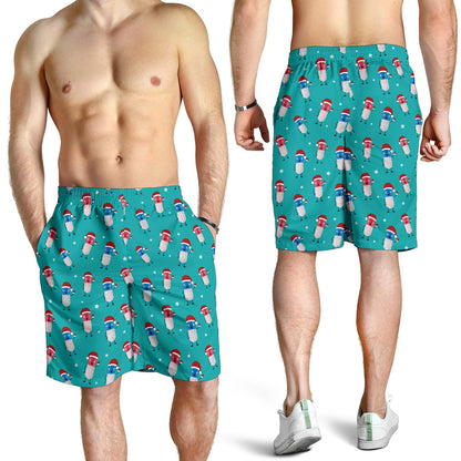 Pill Pattern Print Design A03 Mens Shorts