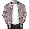 Cherry Blossom Pattern Print Design CB05 Men Bomber Jacket