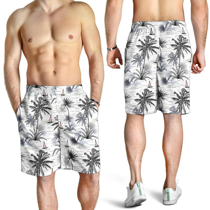 Pacific island Pattern Print Design A04 Mens Shorts