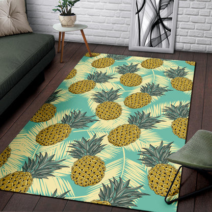 Pineapple Pattern Print Design PP03 Area Rugs