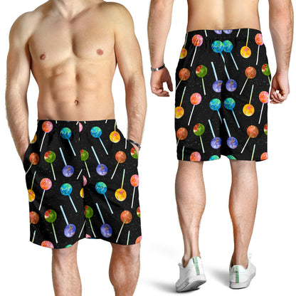 Lollipop Pattern Print Design LL04 Mens Shorts