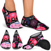 Pink Elephant Pattern Aqua Water Shoes