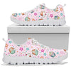 Cupcake Pattern Print Design CP03 Sneakers White Bottom Shoes