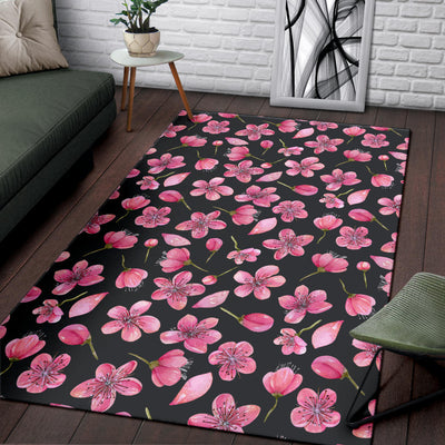 Apple Blossom Pattern Print Design AB03 Area Rugs