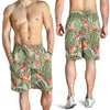 Bird Of Paradise Pattern Print Design BOP08 Mens Shorts