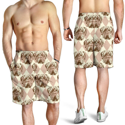 Mastiffs Pattern Print Design 01 Mens Shorts