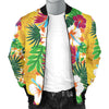 Hawaiian Themed Pattern Print Design H09 Men Bomber Jacket