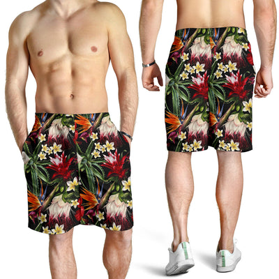 Summer Floral Pattern Print Design SF03 Mens Shorts